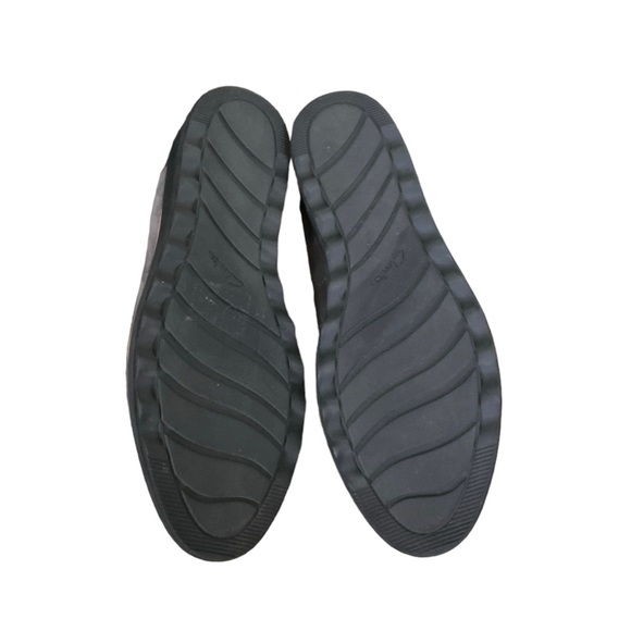 Clarks Gray Suede Comfort Loafer Shoe Women’s Size 10 - Picture 7 of 7